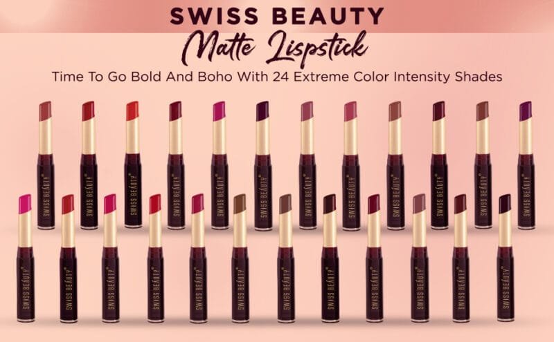 Swiss Beauty Non Tranfer Matt Lipstick